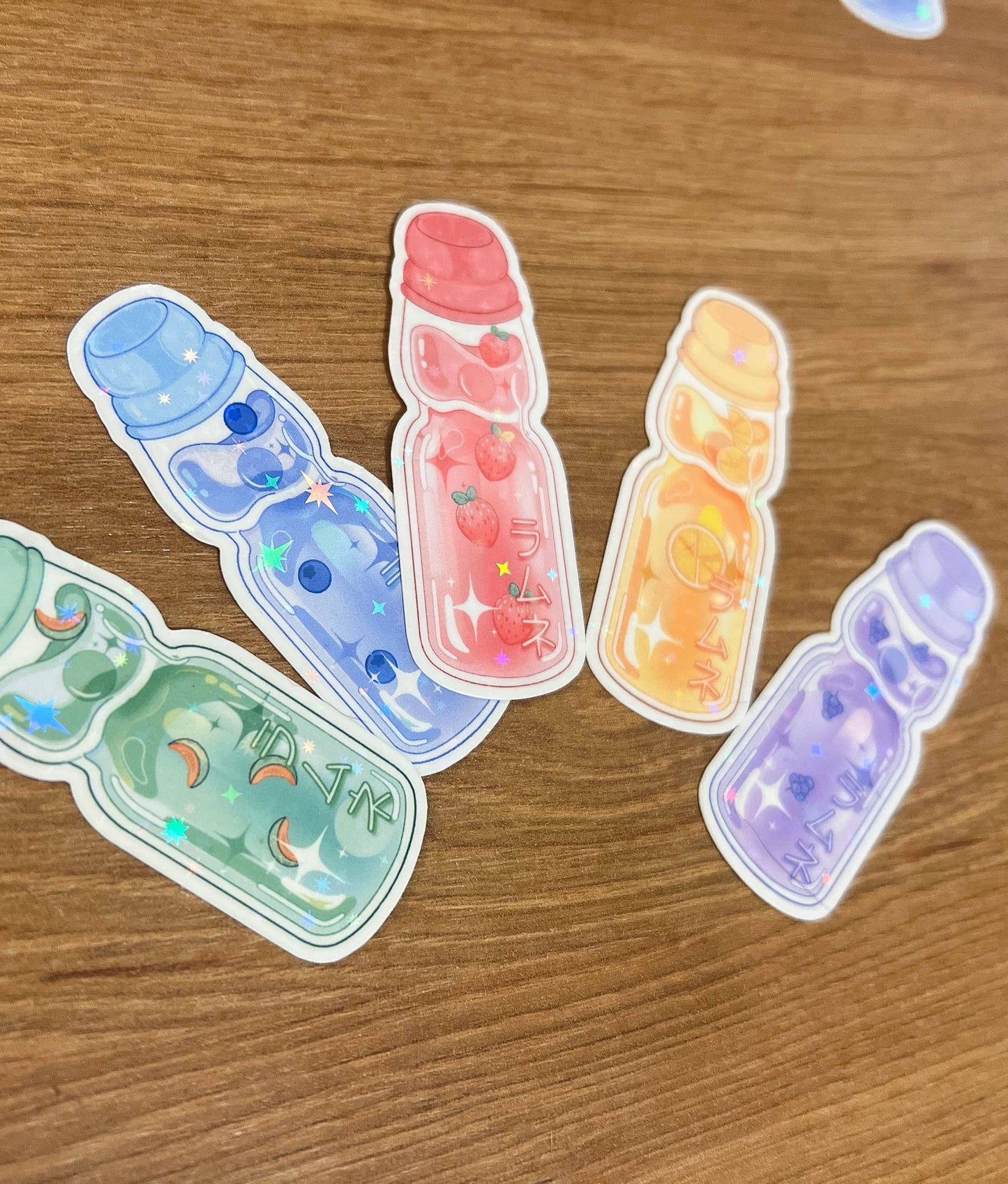 Ramune Soda Stickers