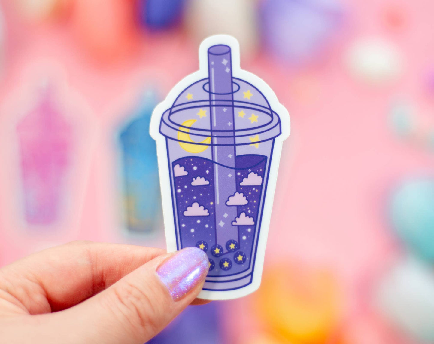 Bubble Tea Drink Sticker