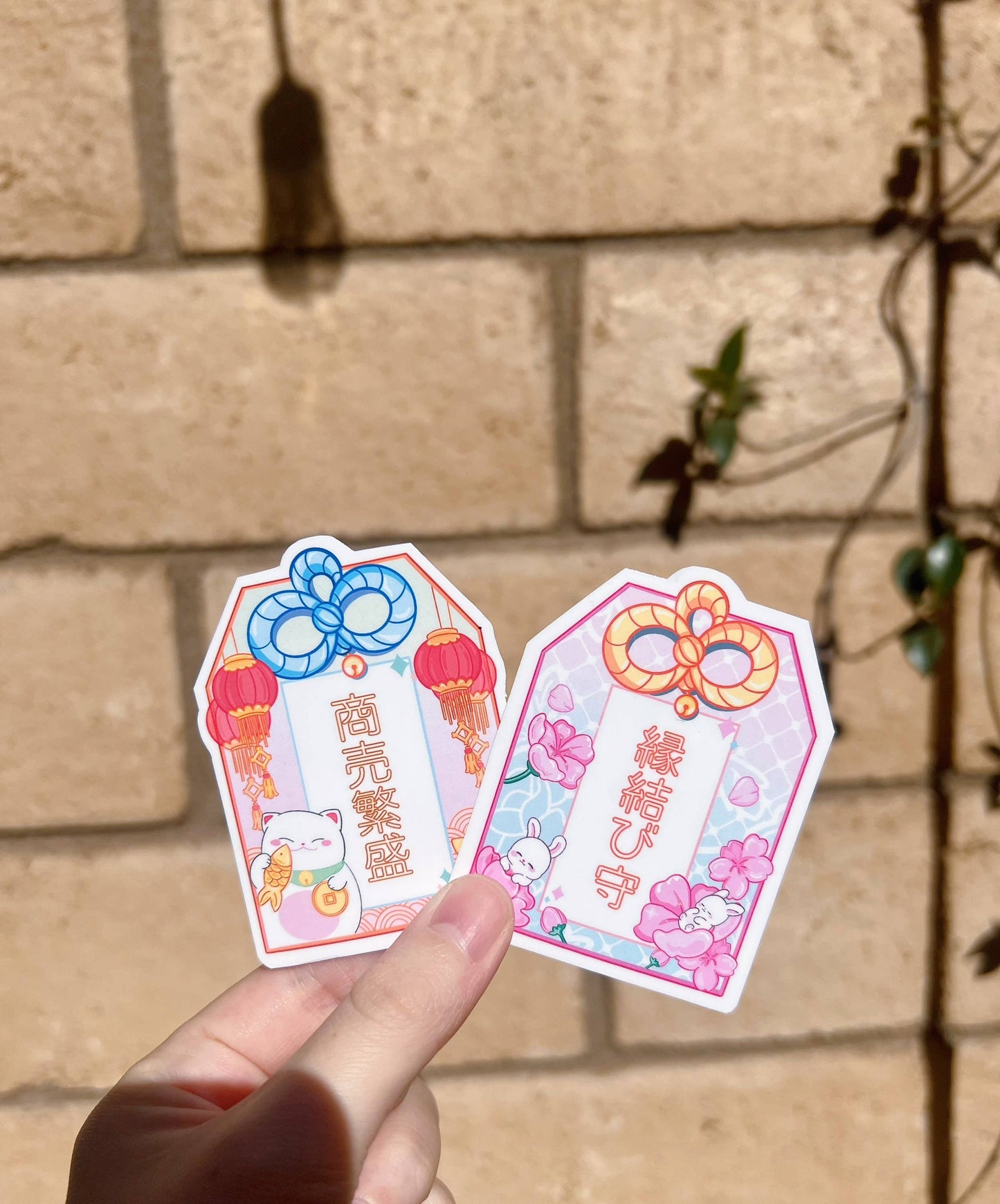 Japanese Omamori Stickers