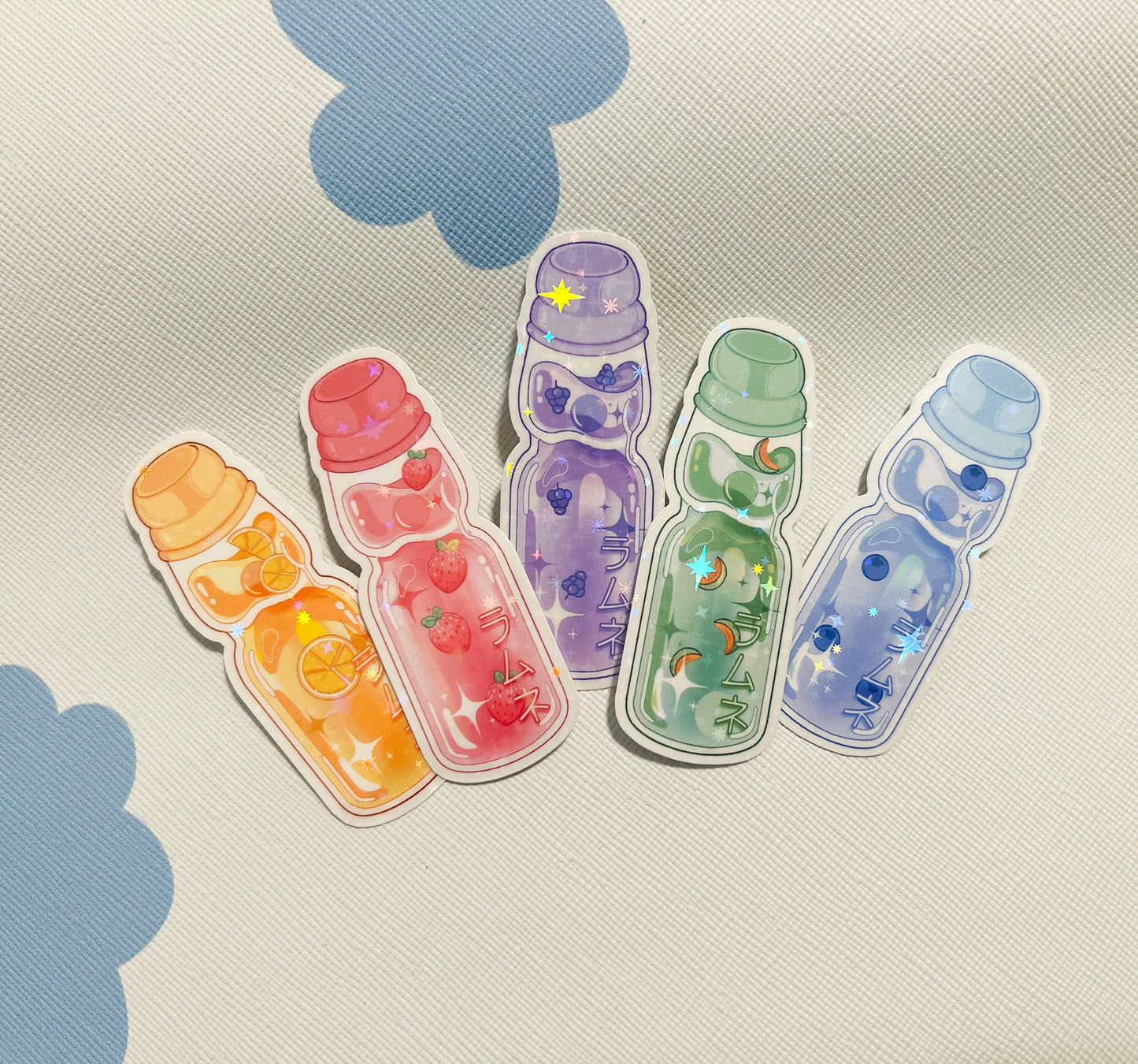 Ramune Soda Stickers