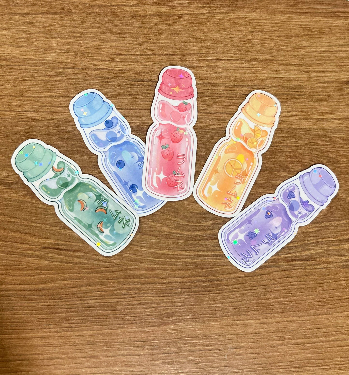 Ramune Soda Stickers