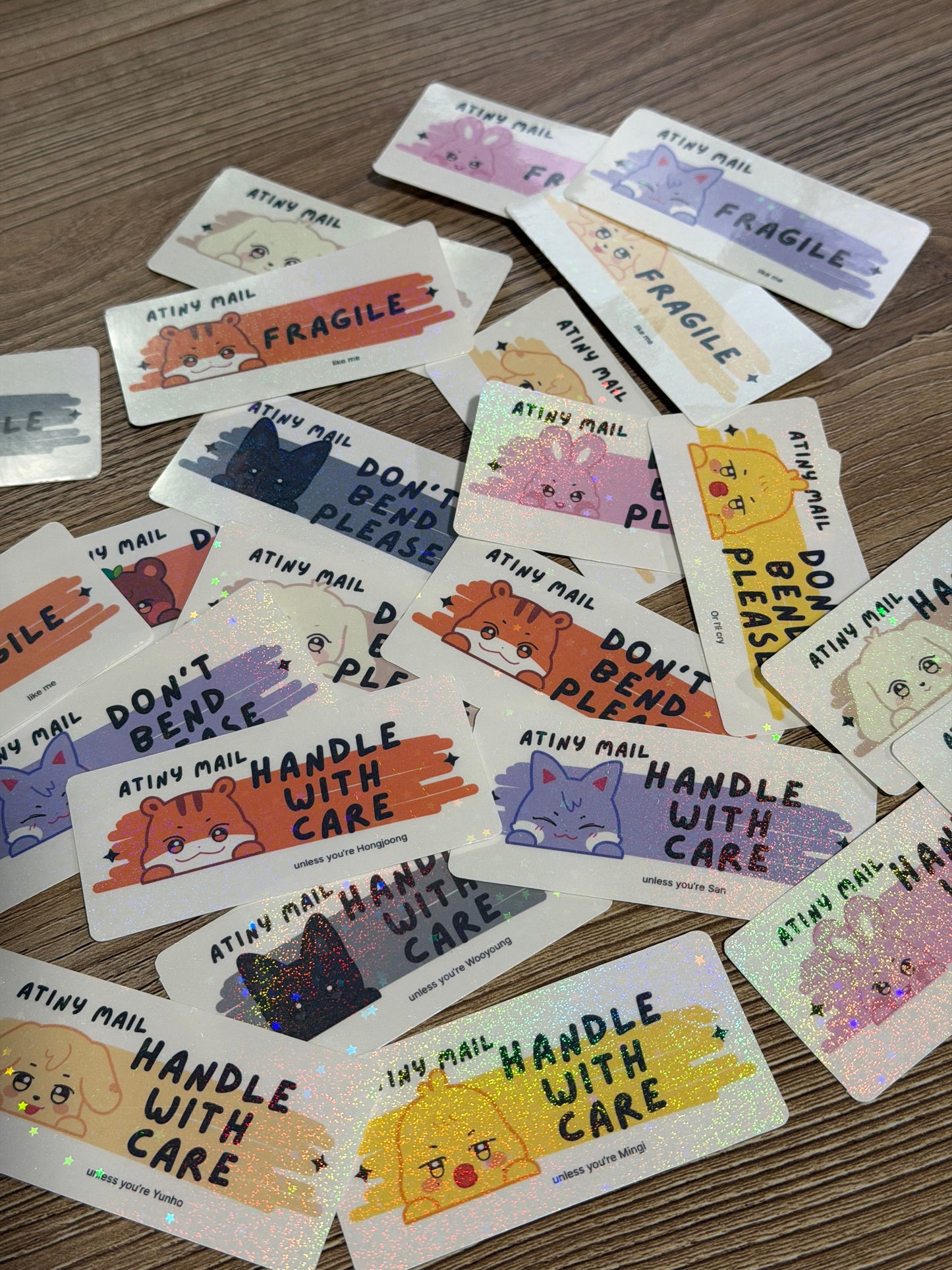 π Atiny Mail Shipping Stickers