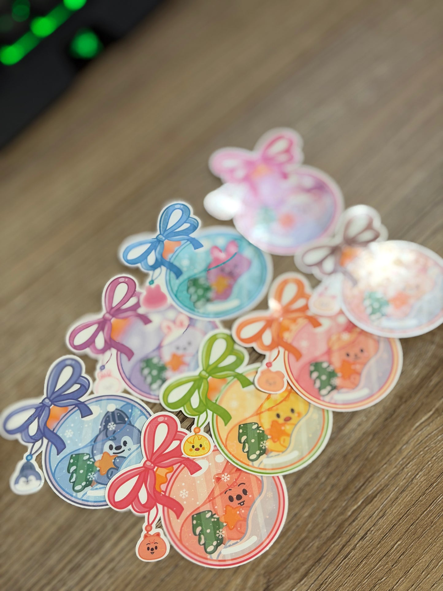 🎄 SKZOO Ornament Stickers