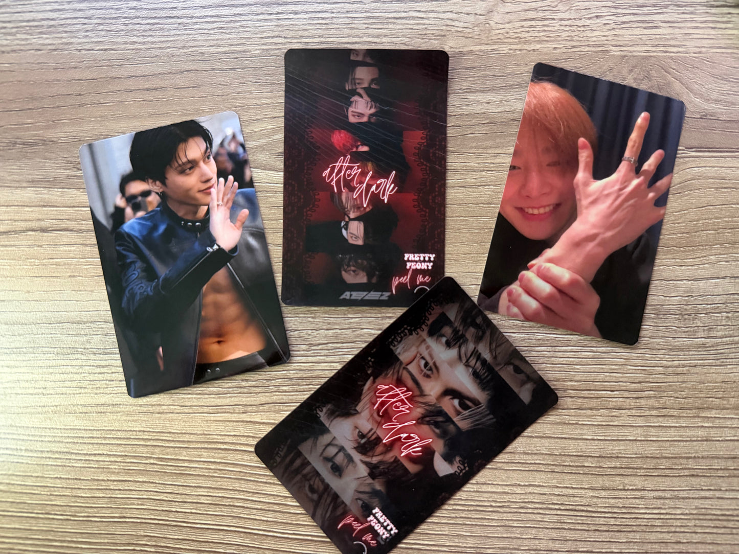 Stray Kids & ATEEZ After Dark Mystery Photocards