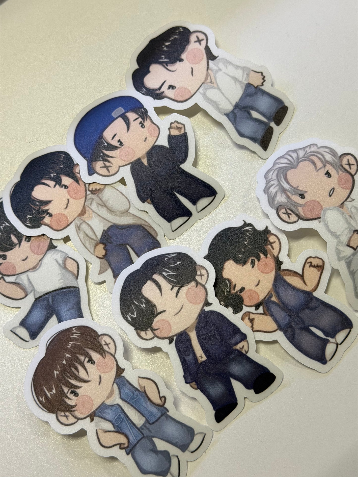 🍋 Lemon Drop Chibi ATEEZ MV Stickers