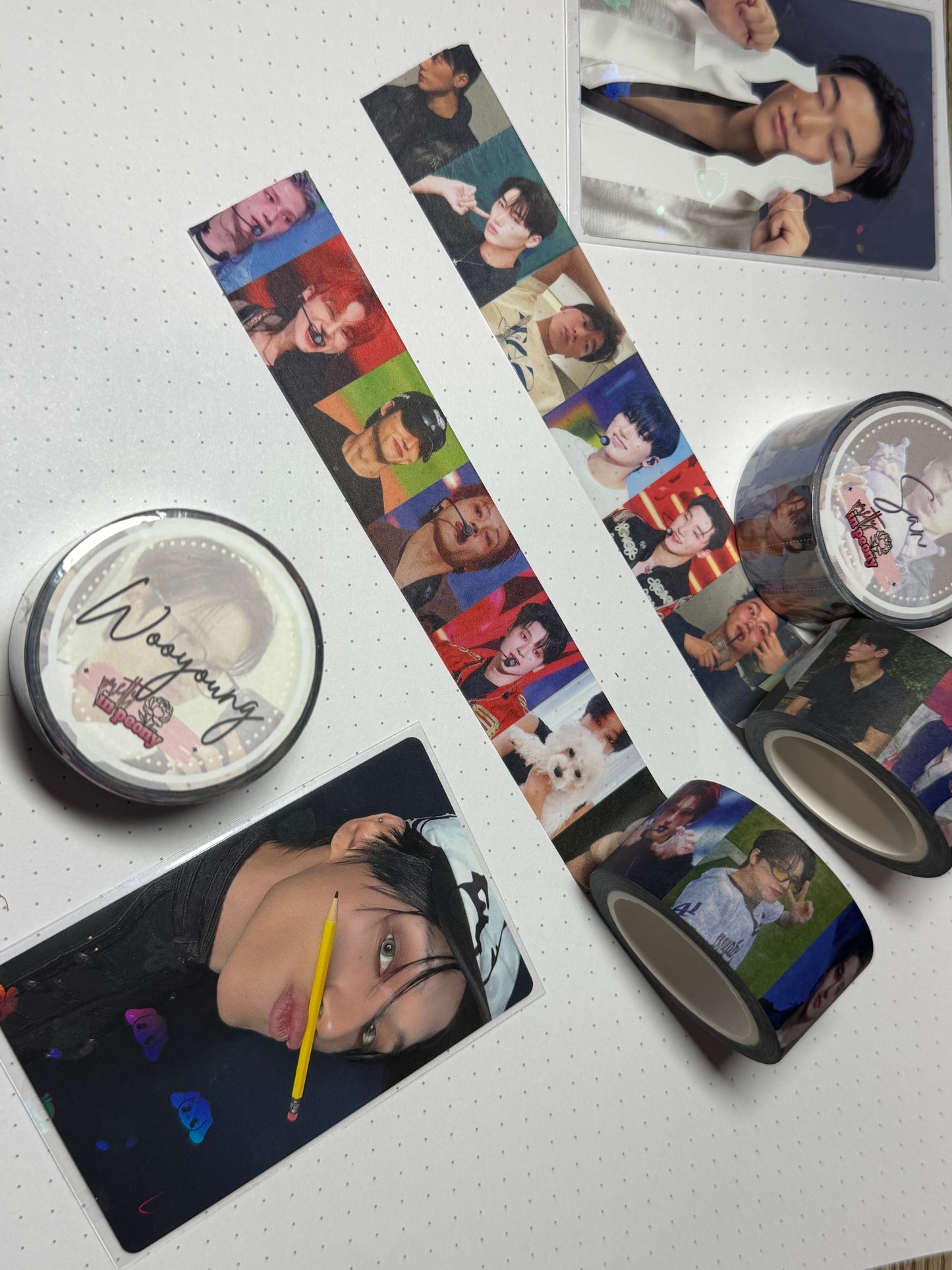 ๐จ Ateez Bias Washi Tape