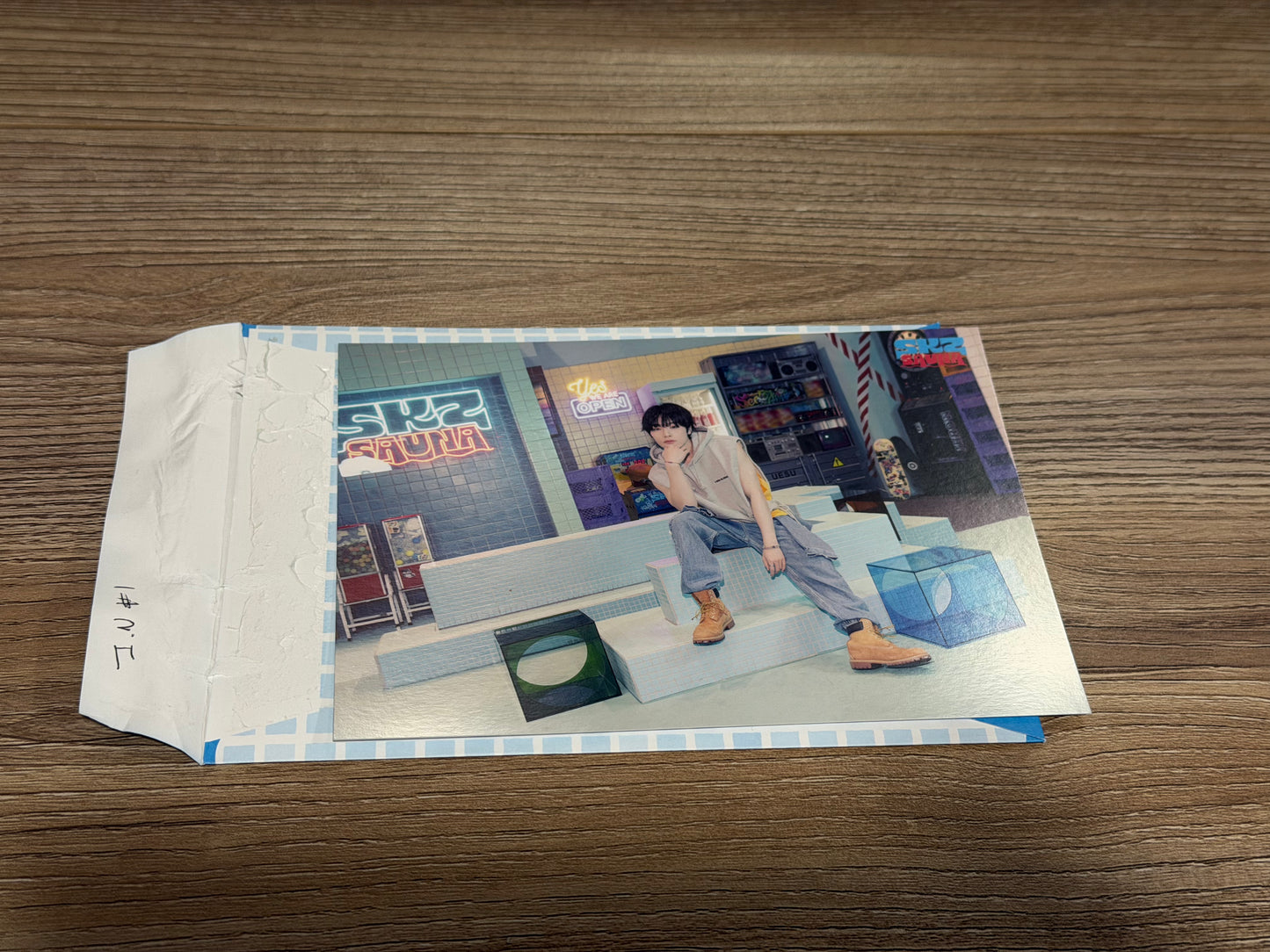 Stray Kids Sauna Official Trading Card – JYP Japan Pop-Up 2025