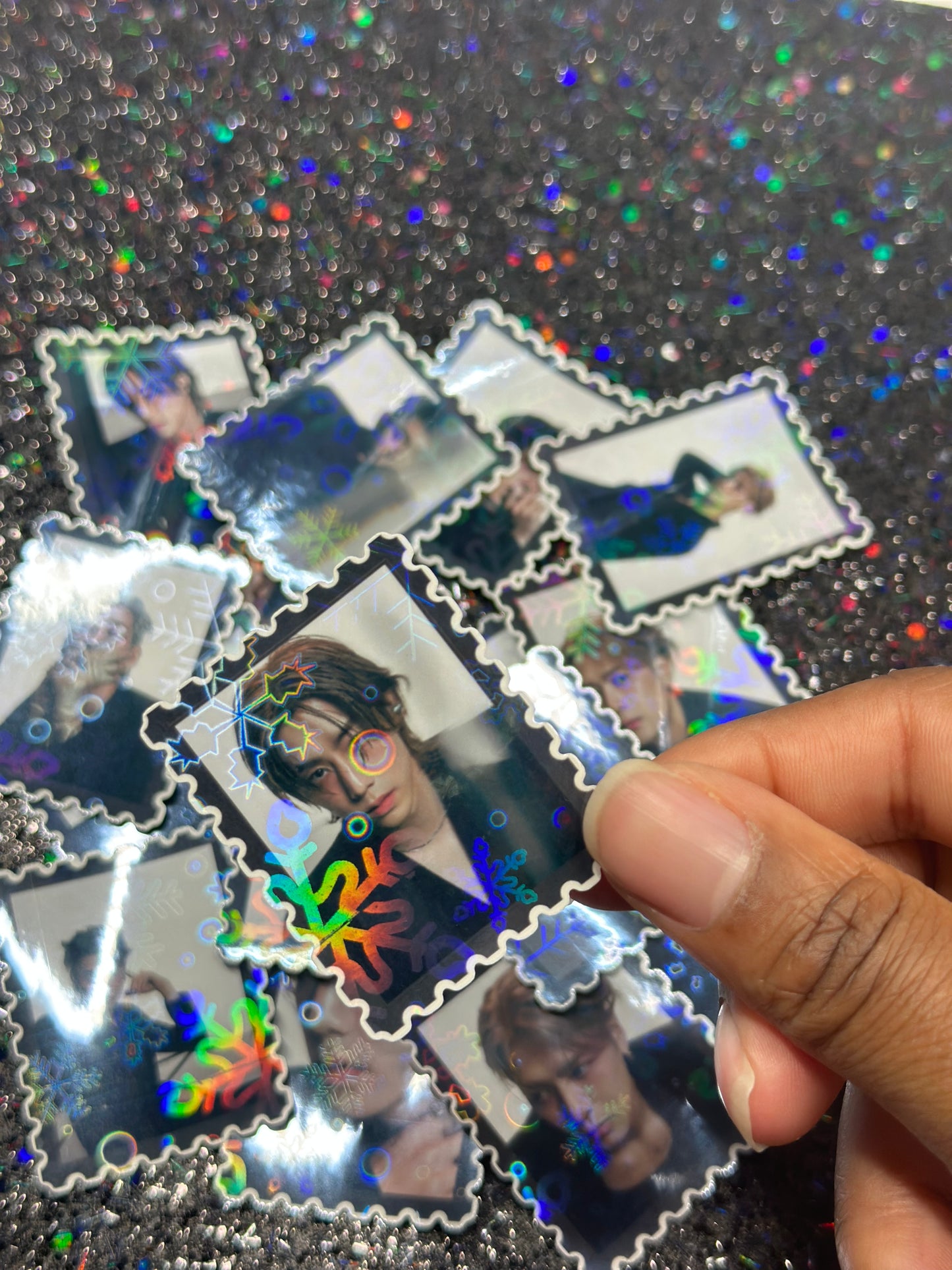 💚GOT7 Winter Stamp Stickers ❄️