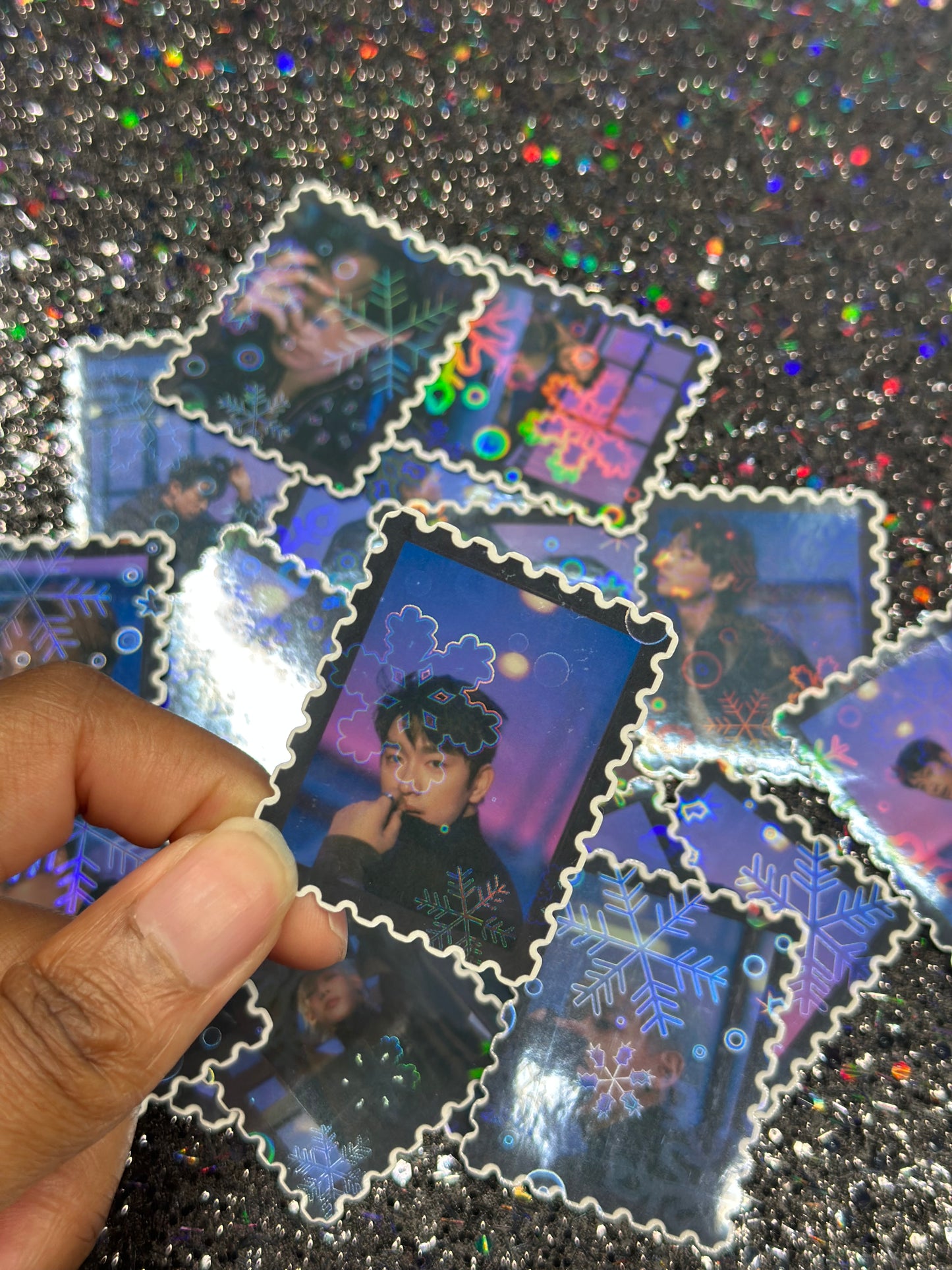 💚GOT7 Winter Stamp Stickers ❄️