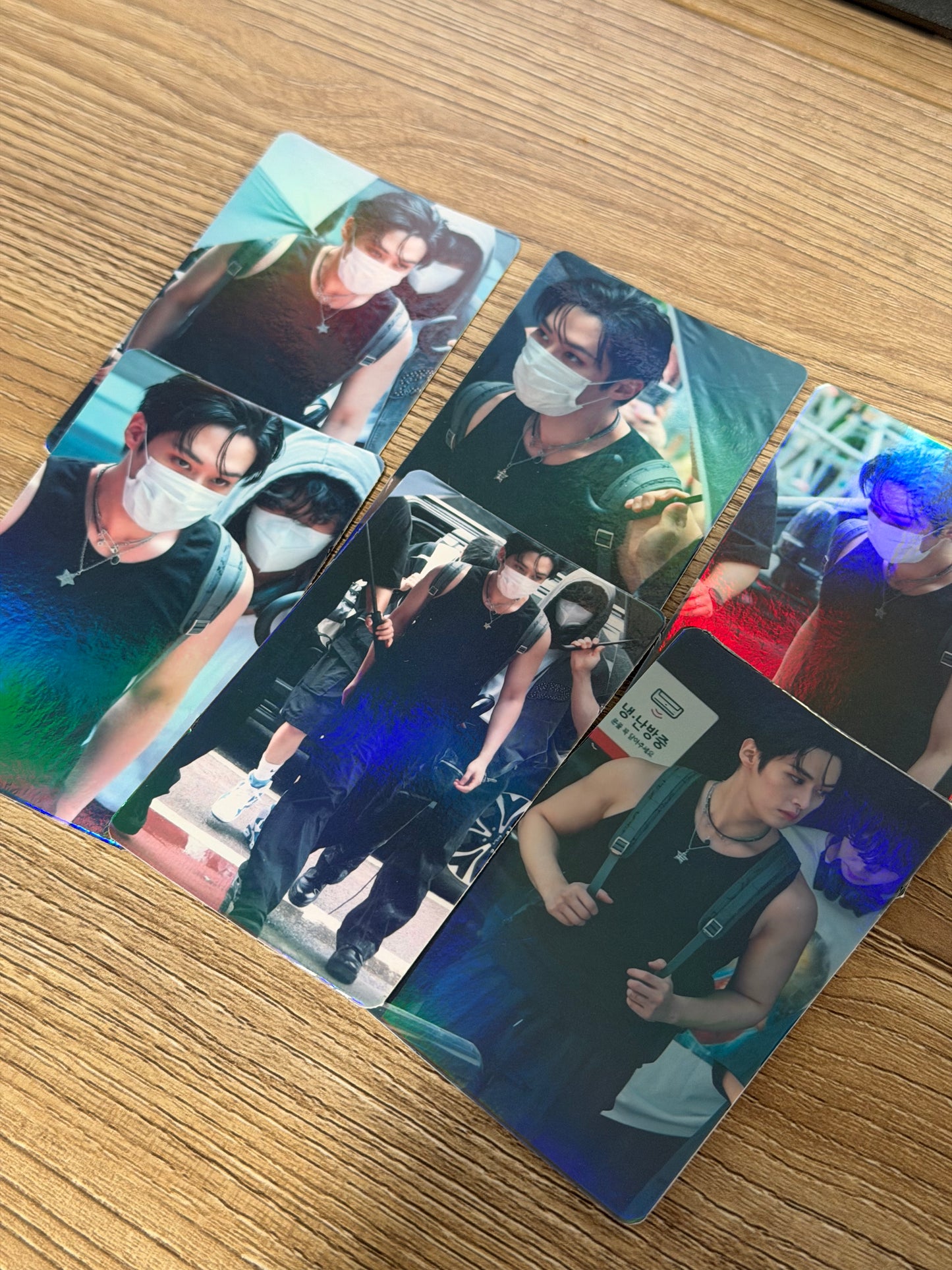 Lee Know “Black Tank” Lomo Photocard Set – Stray Kids