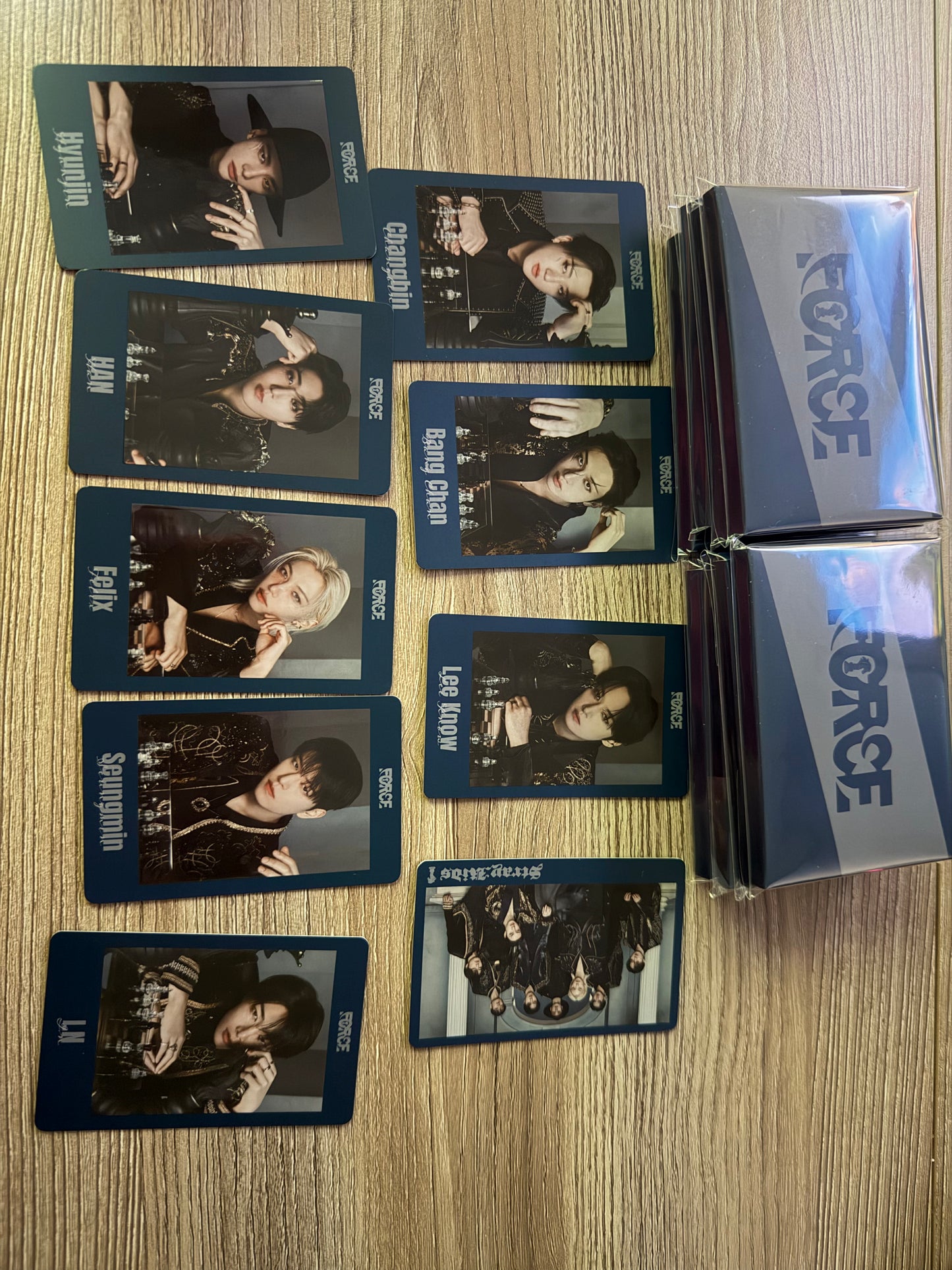 Stray Kids the Force Official Japanese Photocard Set