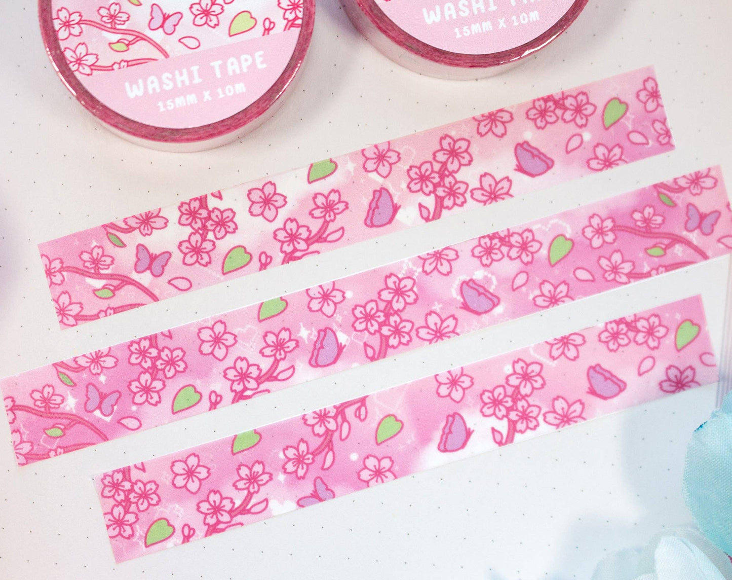 🌸 Sakura Washi Tape – Blossoms on Every Page!