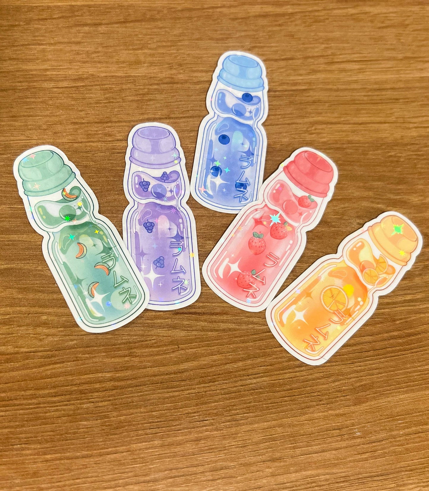 Ramune Soda Stickers