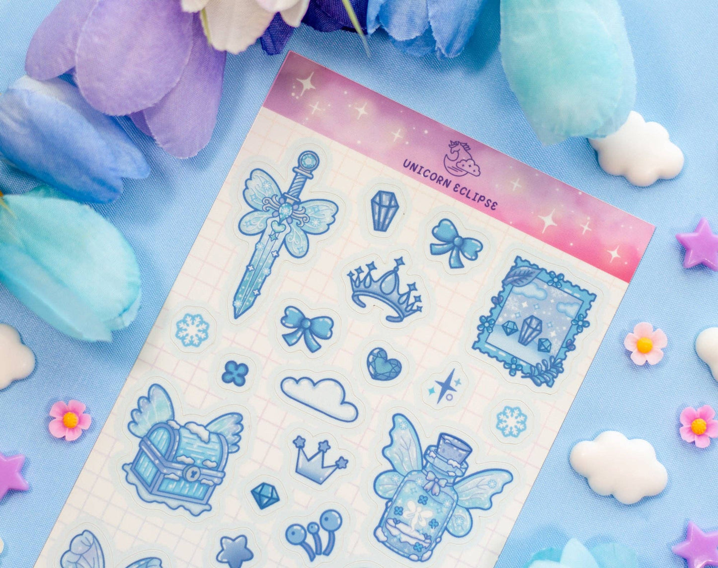 Frozen Fairy Sticker Sheet