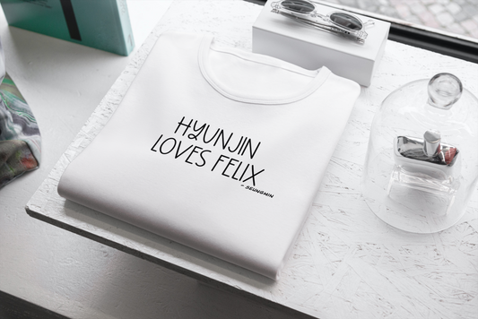 Hyunjin Loves Felix Graphic T-Shirt Hoodie