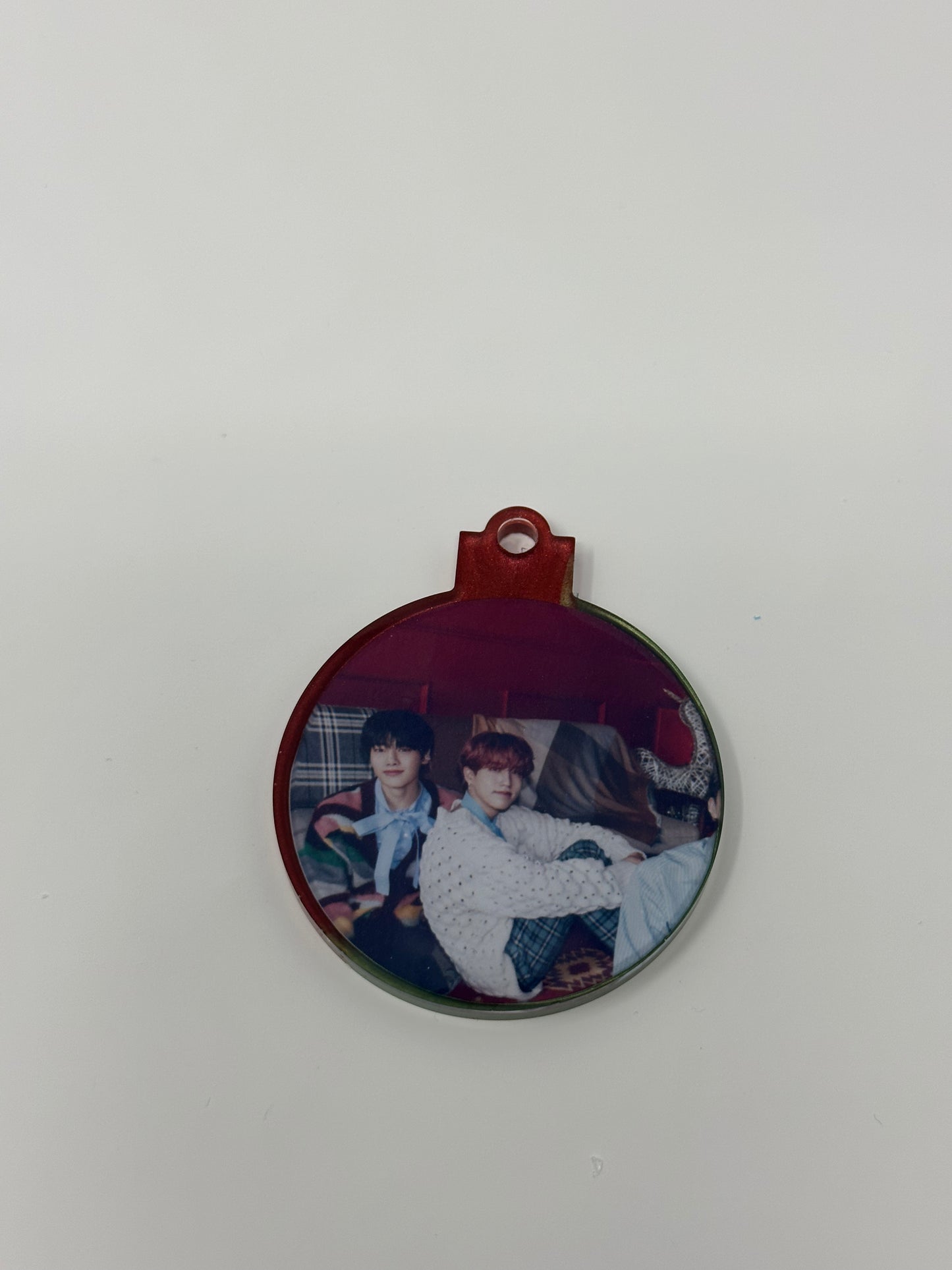 Stray Kids Evel Christmas Portrait Resin Ornaments