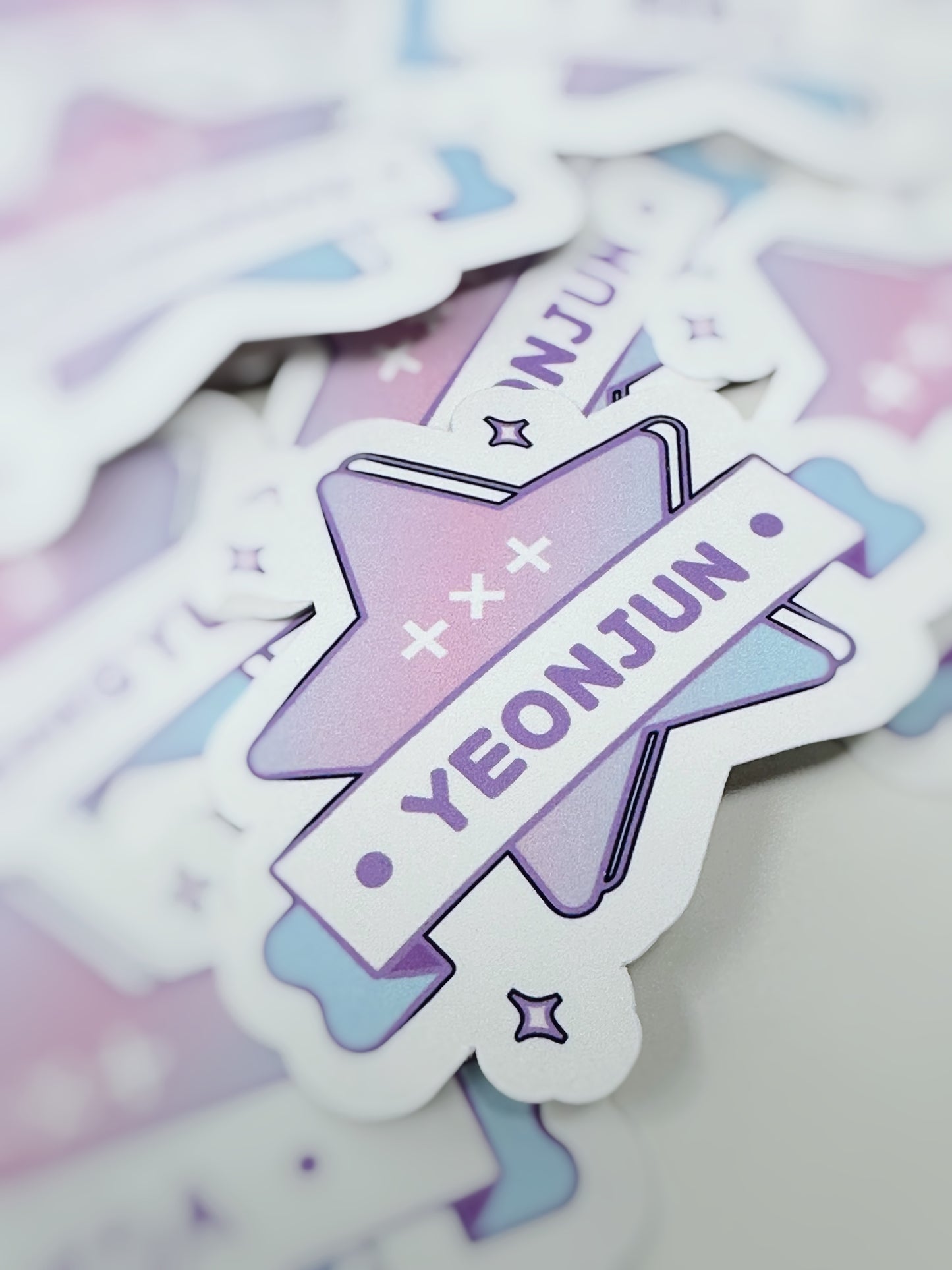 Tomorrow x Together TXT Star Stickers 2.5 in x 2 in
