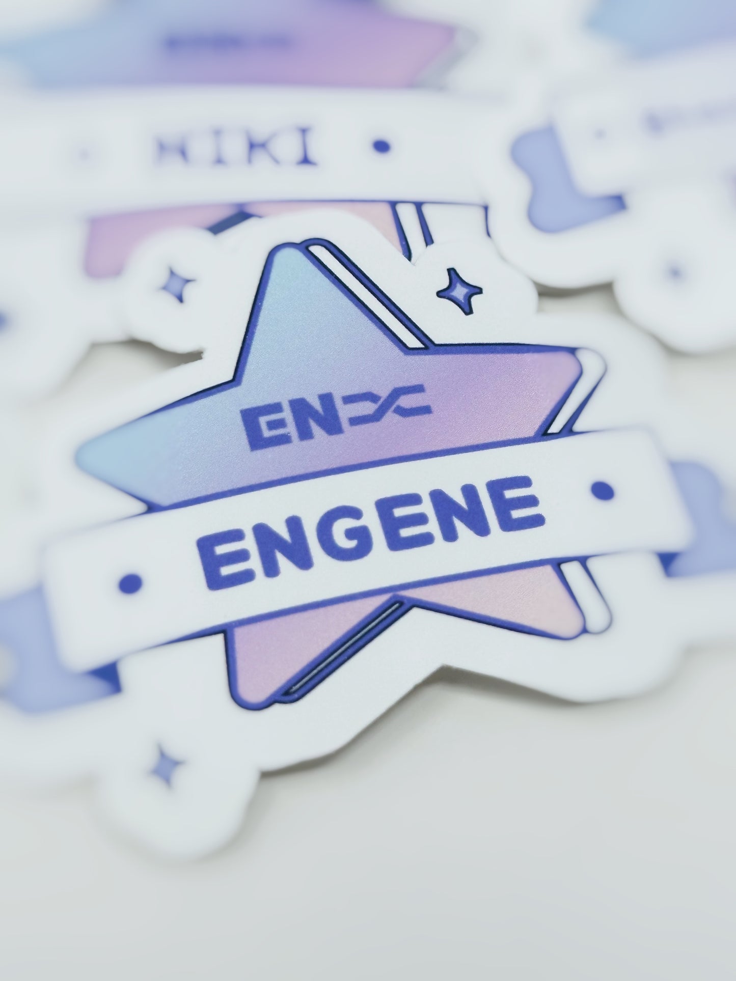 Enhypen Member Star Stickers 2.5 in x 2 in