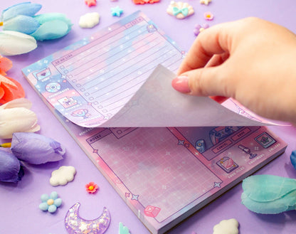 🎮 Game Time Planner Pad – Level Up Your Day! ✍️