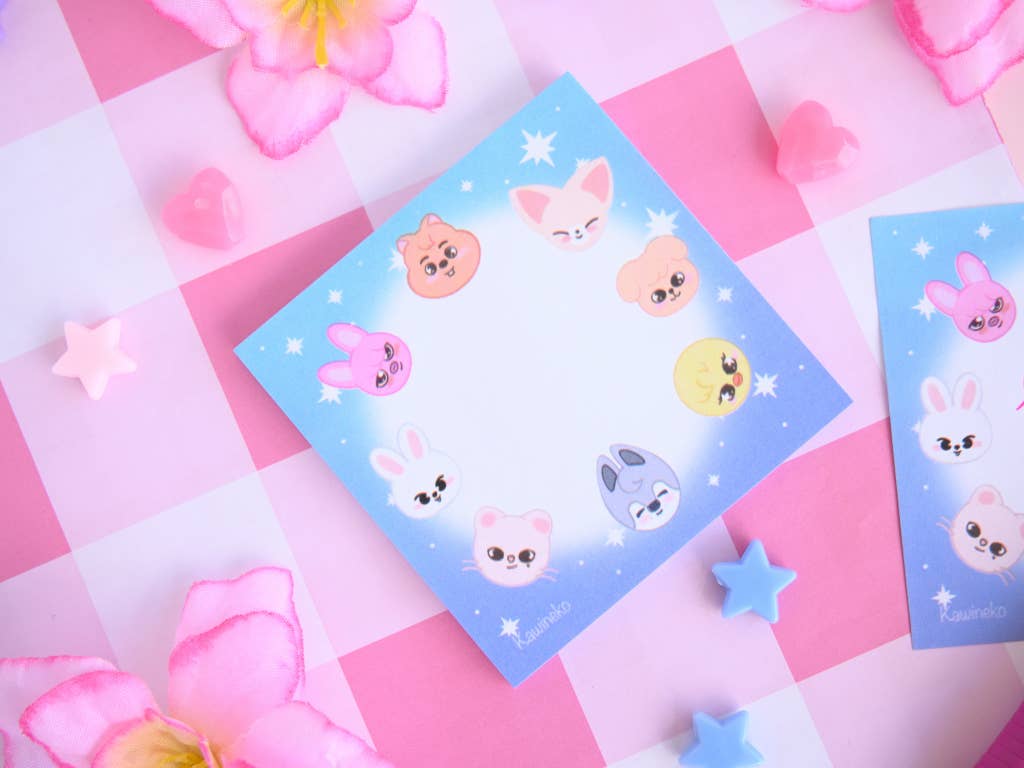 🐾 SKZOO Cute Animals Sticky Notes – Stay Soft, Stay Organized! 🎶-thumbmail-3