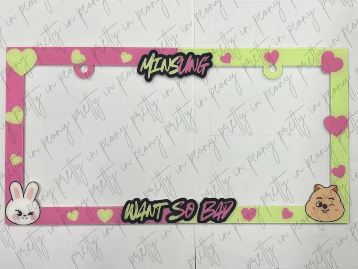 Stray Kids License Plate Frames