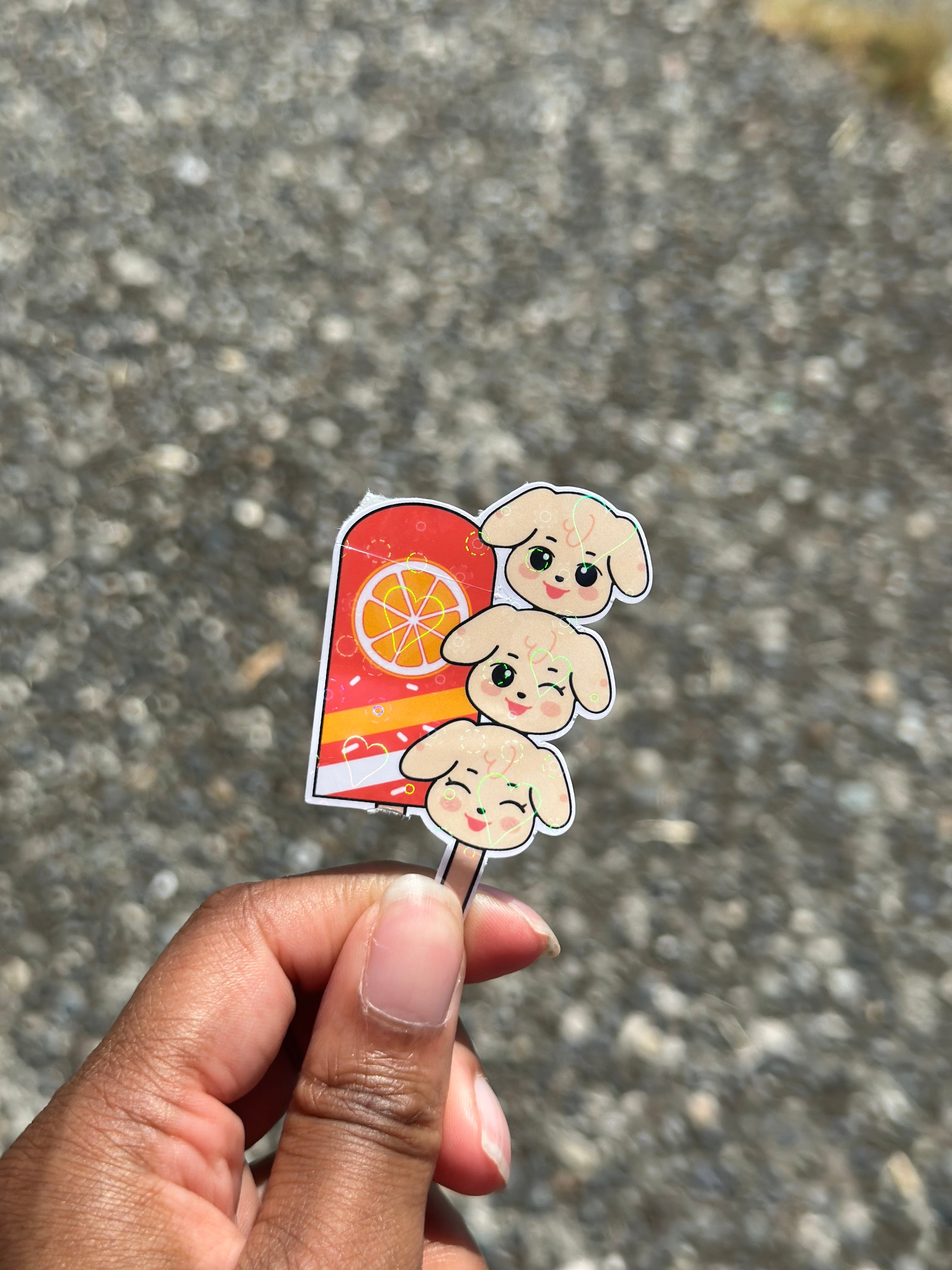 🍭 Aniteez Lollipop Stickers – Holographic & Sweet!-thumbmail-3