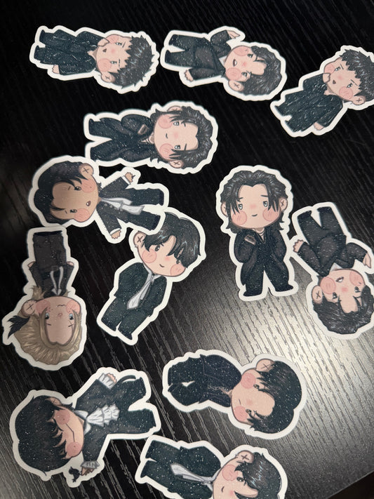Do It Goth Concept Chibi Stickers