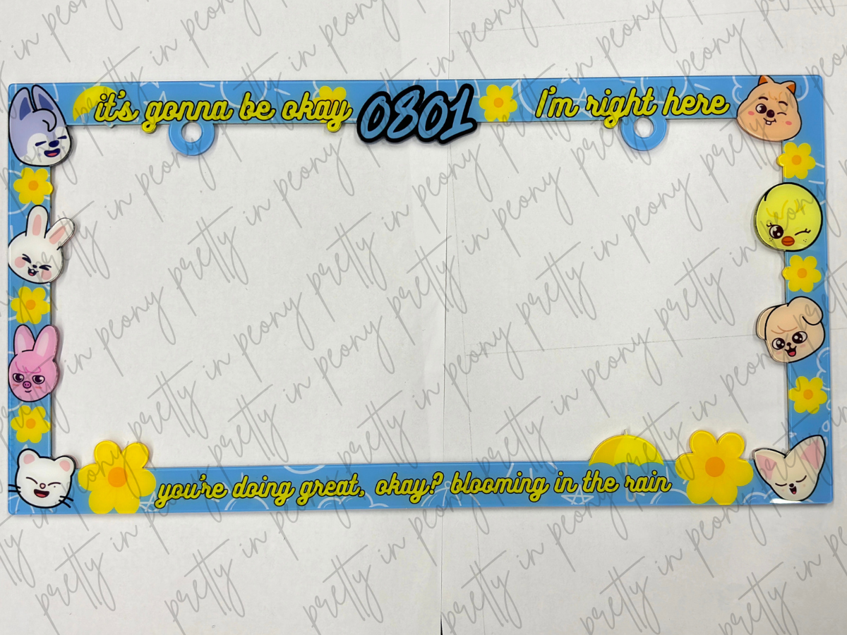 Stray Kids License Plate Frames