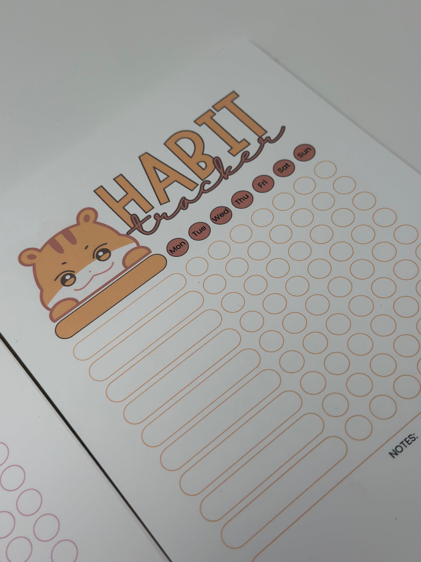 🐾 Aniteez Habit Tracker Notepad
