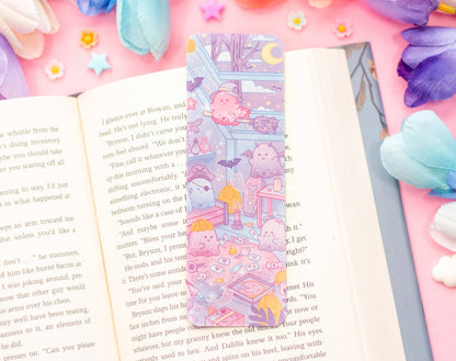 👻 Boo Bash Bookmark – Glossy & Double-Sided! 🎃