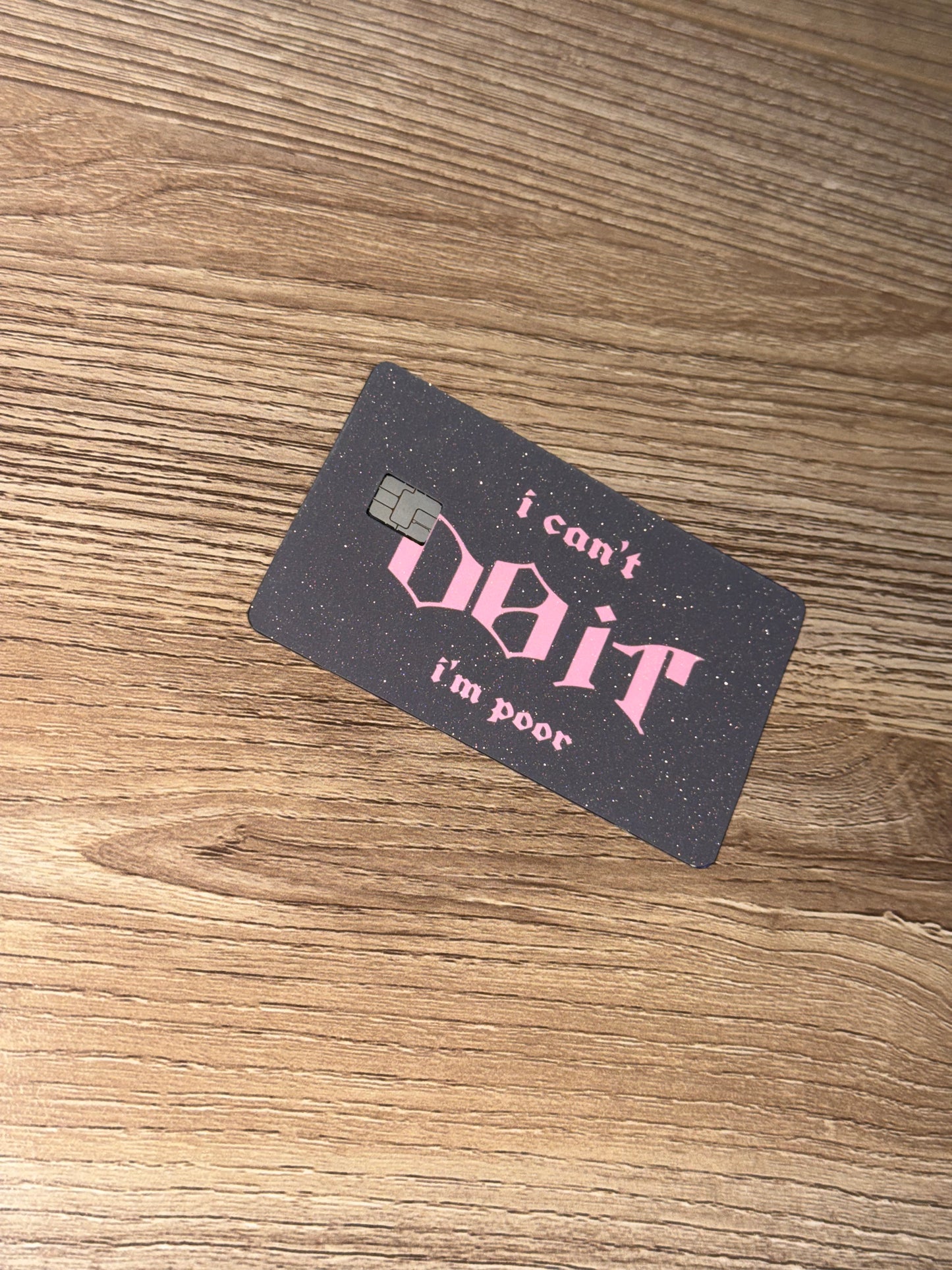 💳 “I Can’t Do It, I’m Poor” Card Cover