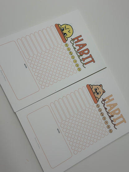 🐾 SKZOO Habit Tracker Notepad
