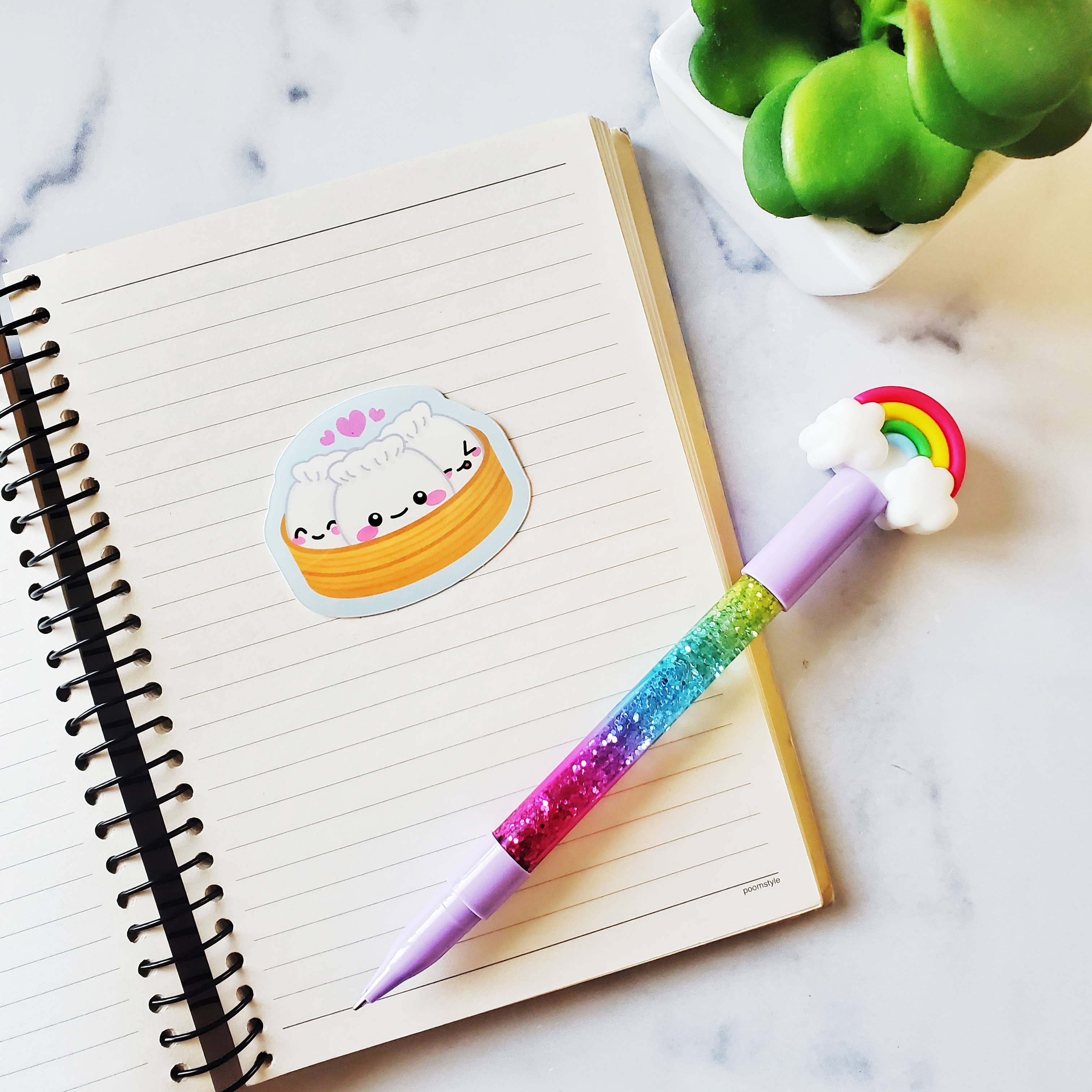 Xiao Long Bao Buddies Sticker, Chinese Steamed Buns Dim Sum-thumbmail-3