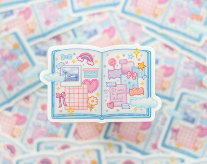 📔 Journal Sticker – For the Writers, Dreamers, and Doodlers! 🖋️