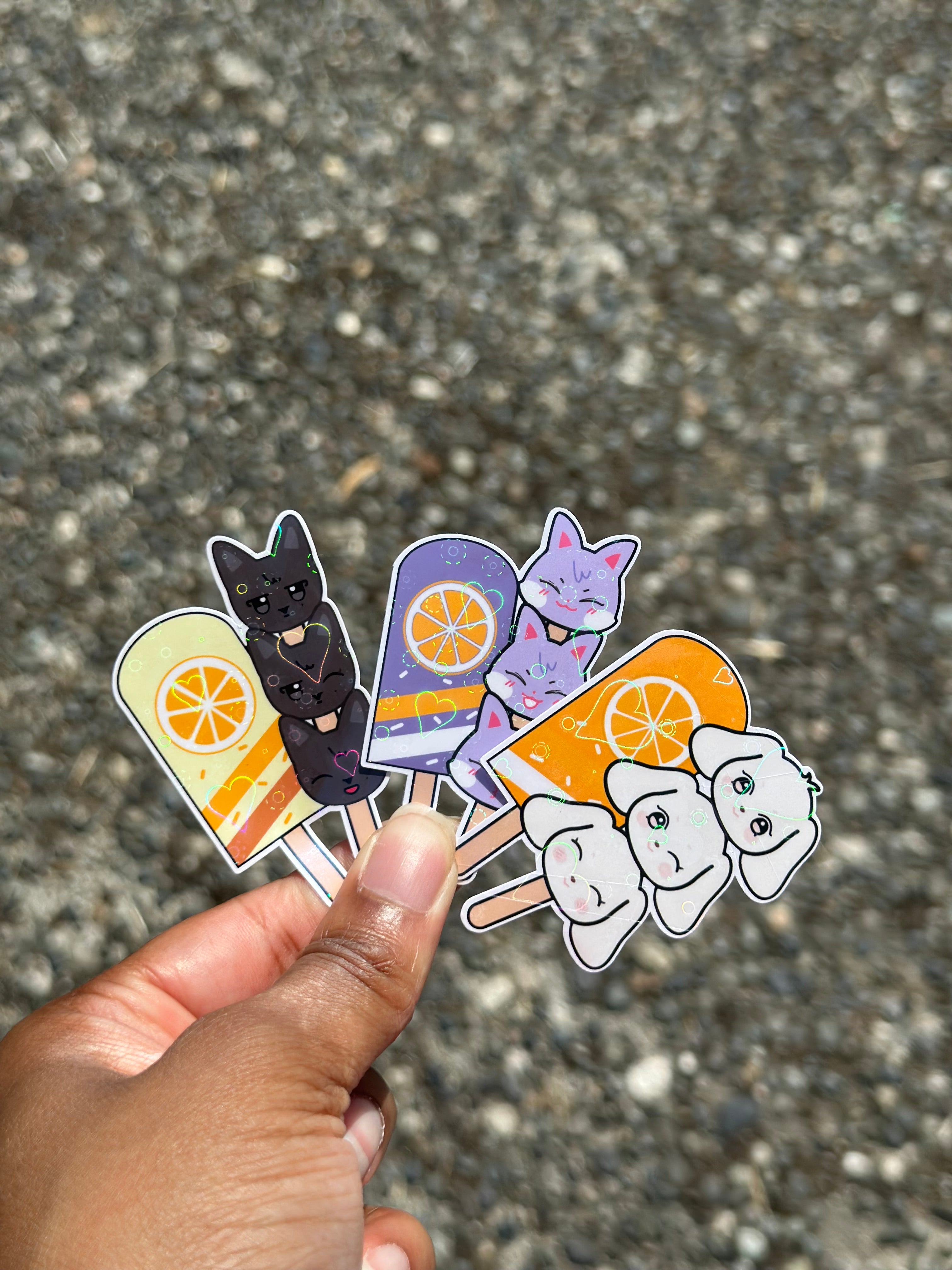 🍭 Aniteez Lollipop Stickers – Holographic & Sweet!-thumbmail-4