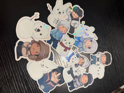 ❄️ Snowy SKZOO Chibi Stickers