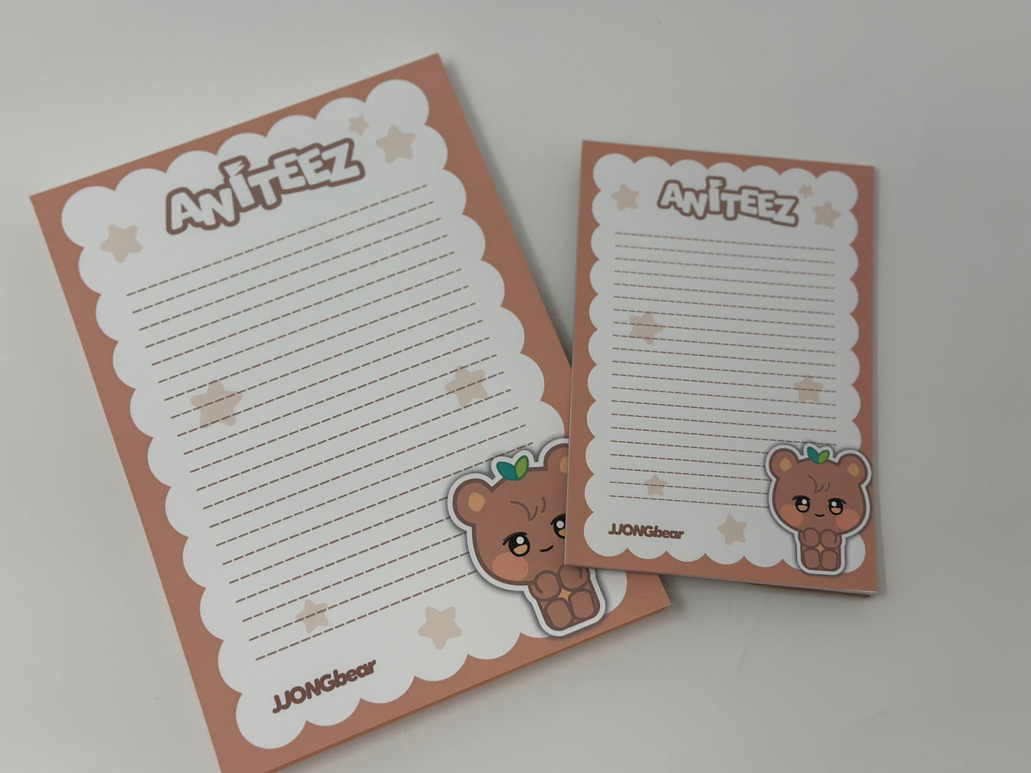 🐾 Aniteez Mini Memo Pad – Bordered & Decorative