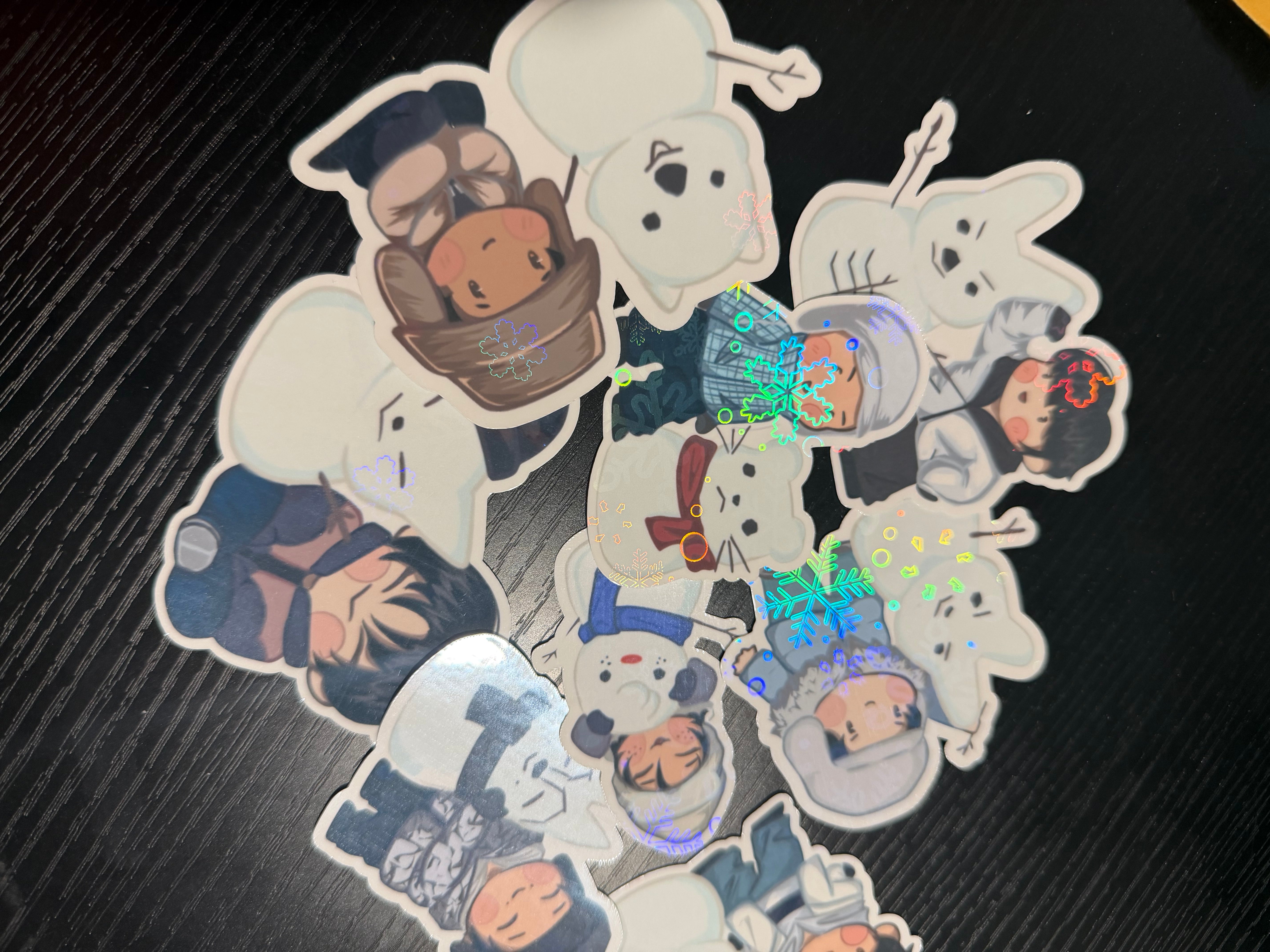 ❄️ Snowy SKZOO Chibi Stickers-thumbmail-2