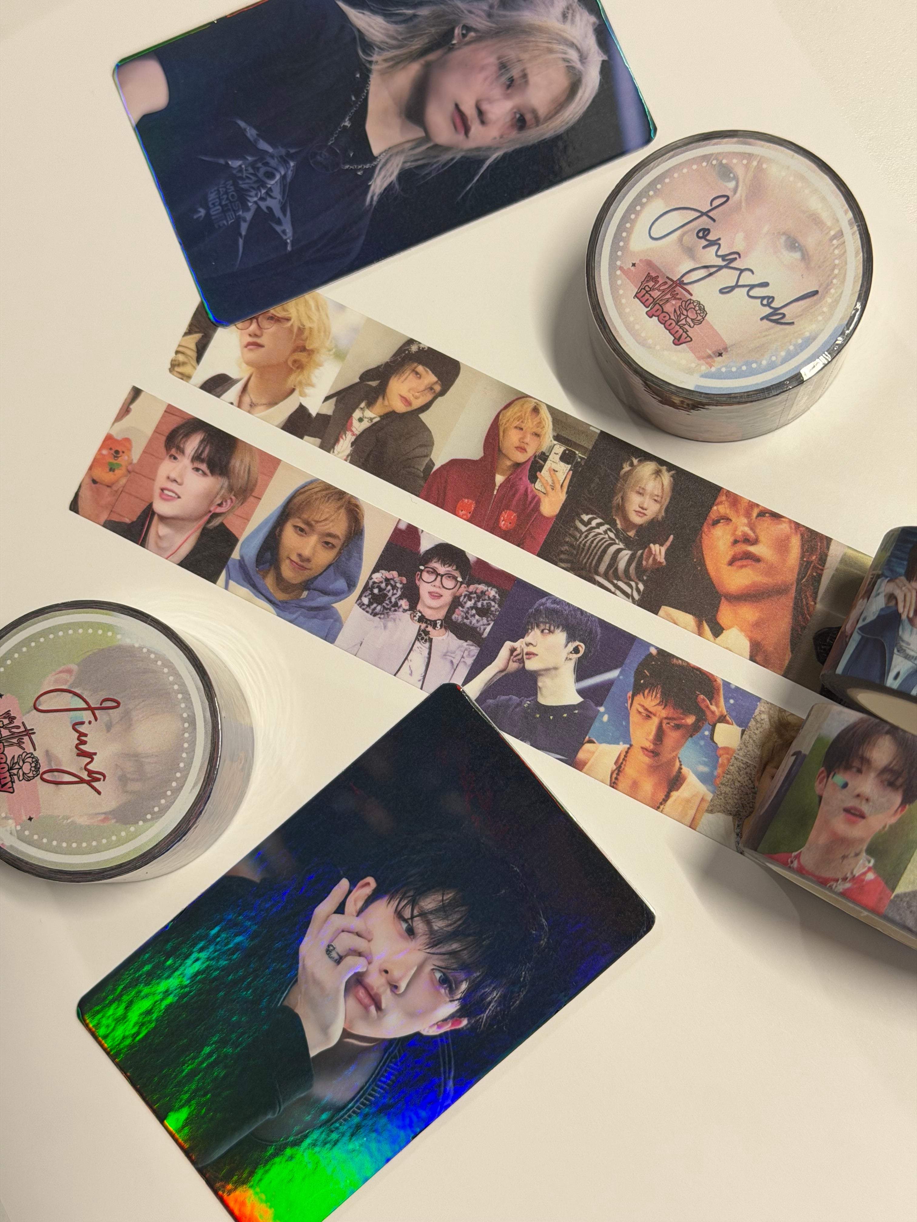🎨 P1Harmony Bias Washi Tape