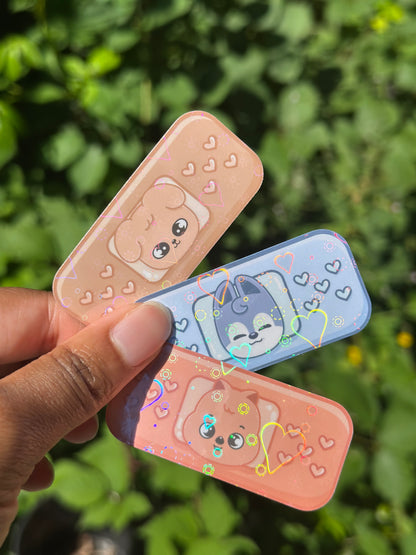 🩹 Skzoo Bandaid Stickers – Cute, Chaos, & Post-Concert Recovery!