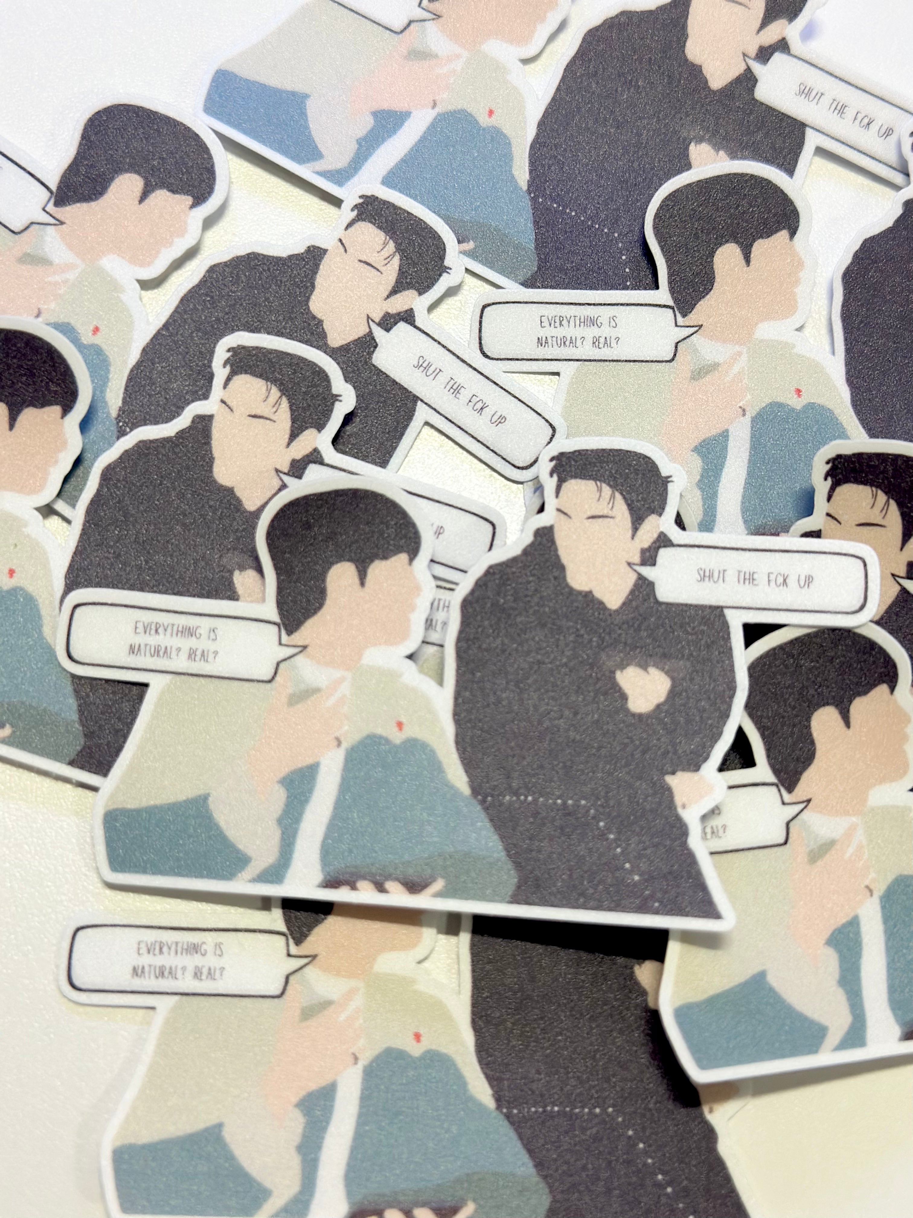 STFU Mingyu & Seungkwan SVT Sticker-thumbmail-2