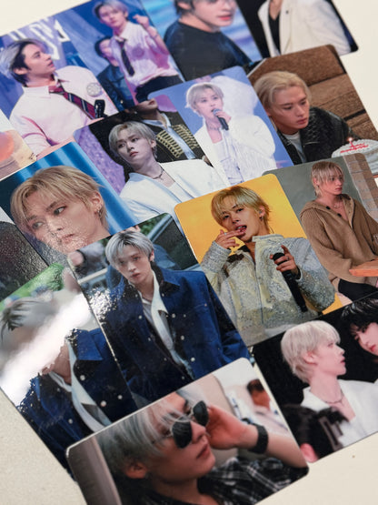 🐱 Iconic Blonde / Oreo Lee Know Bias Lomo Card Pack