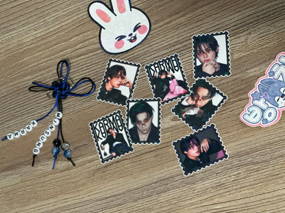 SKZ Karma Stamp Holographic Stickers
