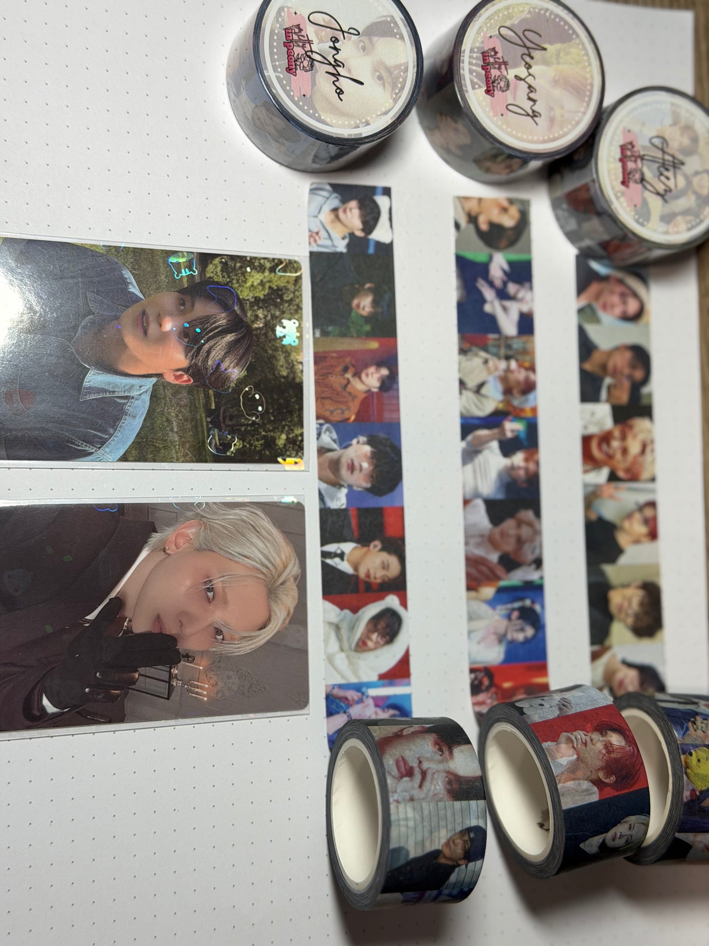 🎨 Ateez Bias Washi Tape