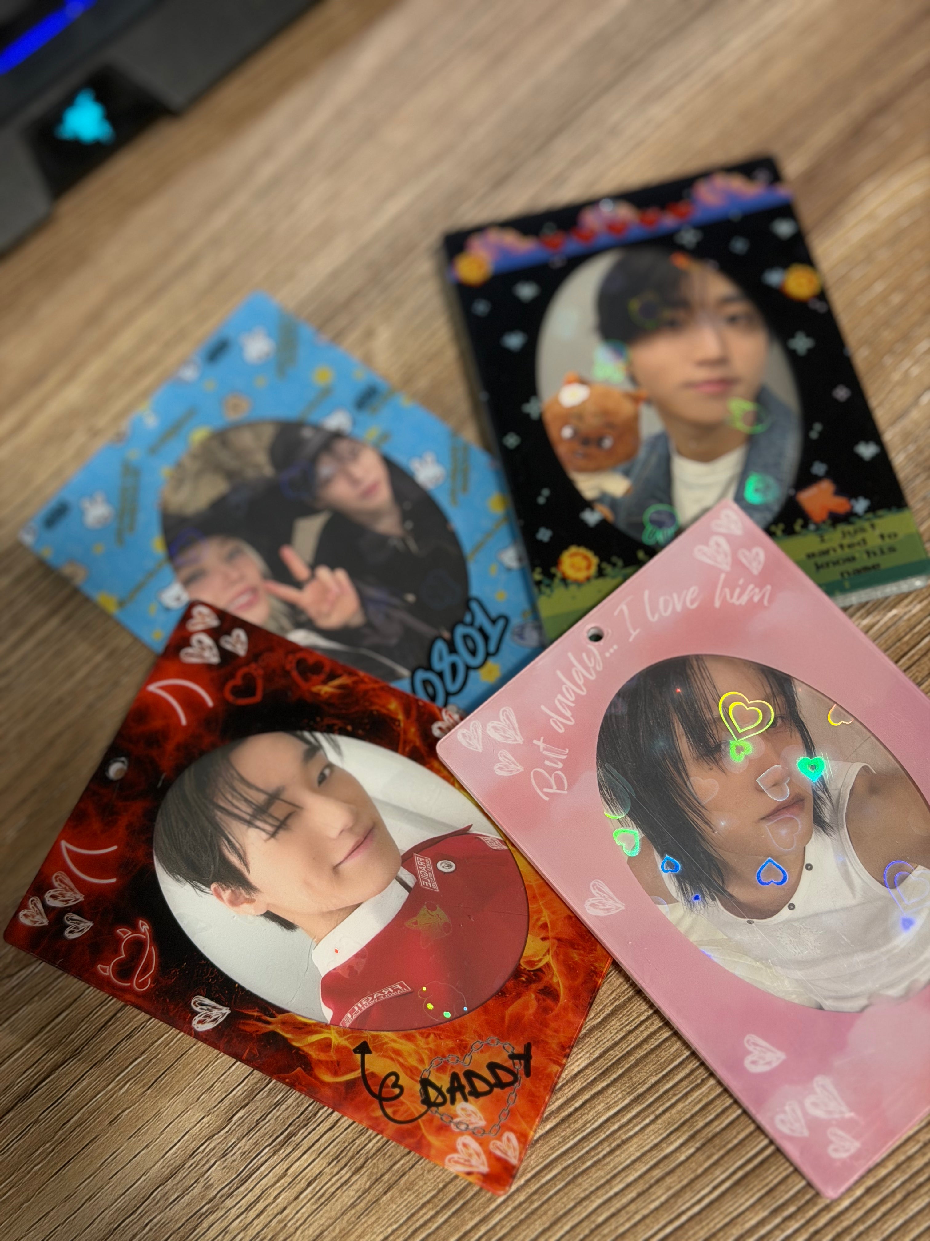 Pretty in Peony Photocard Holders