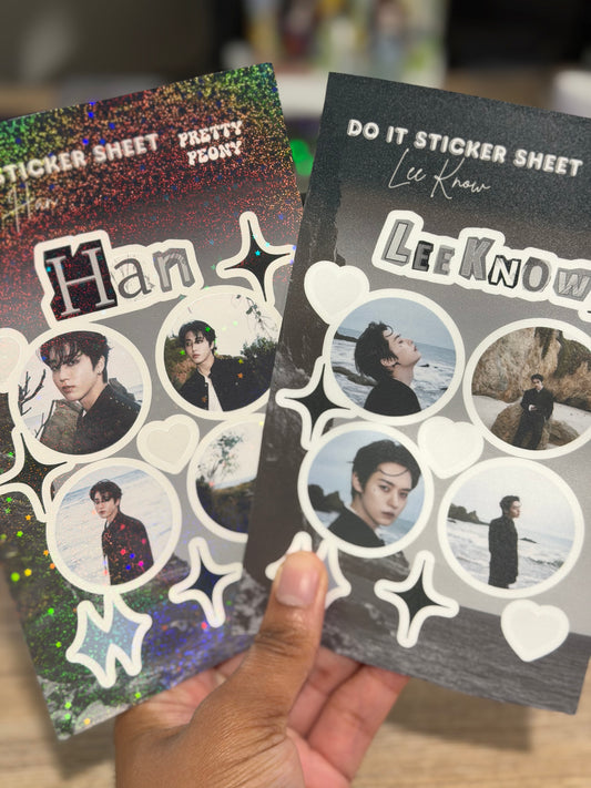 SKZ Do It Sticker Sheets
