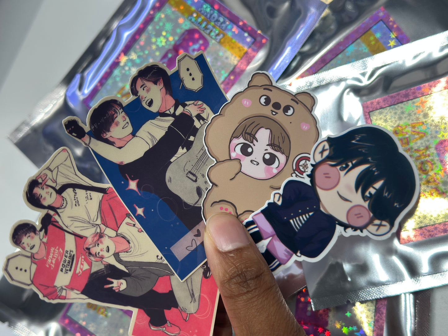 🎁 SKZ Mystery Sticker Pack – 22 Designs to Collect!