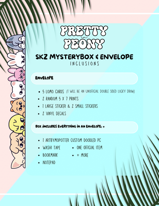 🎁 Stray Kids Mystery Envelope & Box – Surprise K-Pop Mail! 💌✨