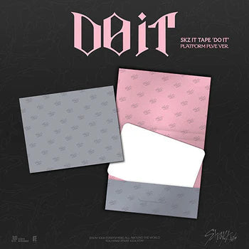 STRAY KIDS - DO IT SKZ IT TAPE ALBUM FANS GIFT PLATFORM PLVE VER
