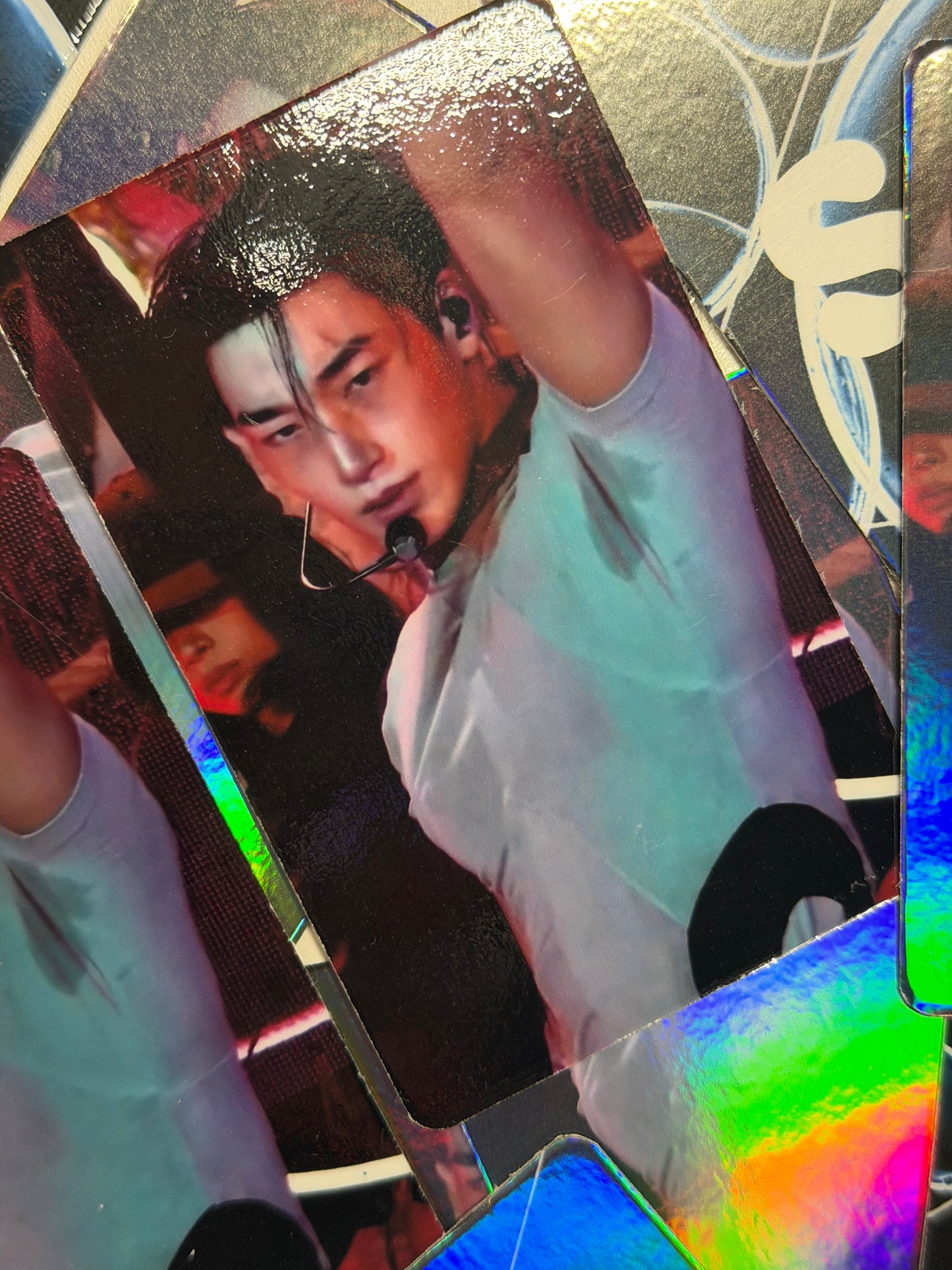 🔥San (ATEEZ) “Adrenaline” Music Core Lomo Photocard